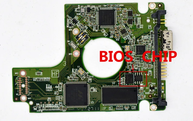 WD5000BMVW/Jia Yuan Sheng HDD PCB/2060-771814-001 REV P1, 2060-771814-001 REV A 2060 771814 001/771814-401, 771814-901