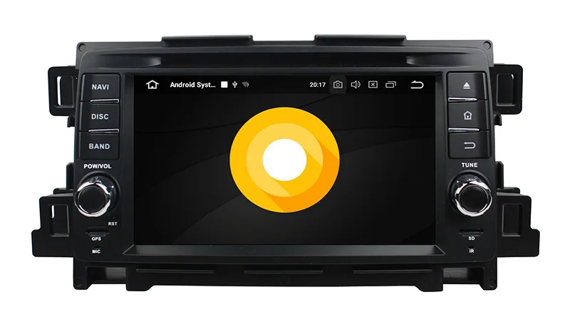 Discount Belsee Car DVD Multimedia Player Android 8.0 GPS Navigation Octa Core PX5 Ram 4G+32G Head Unit Radio HD for Mazda CX-5 2012-2013 1