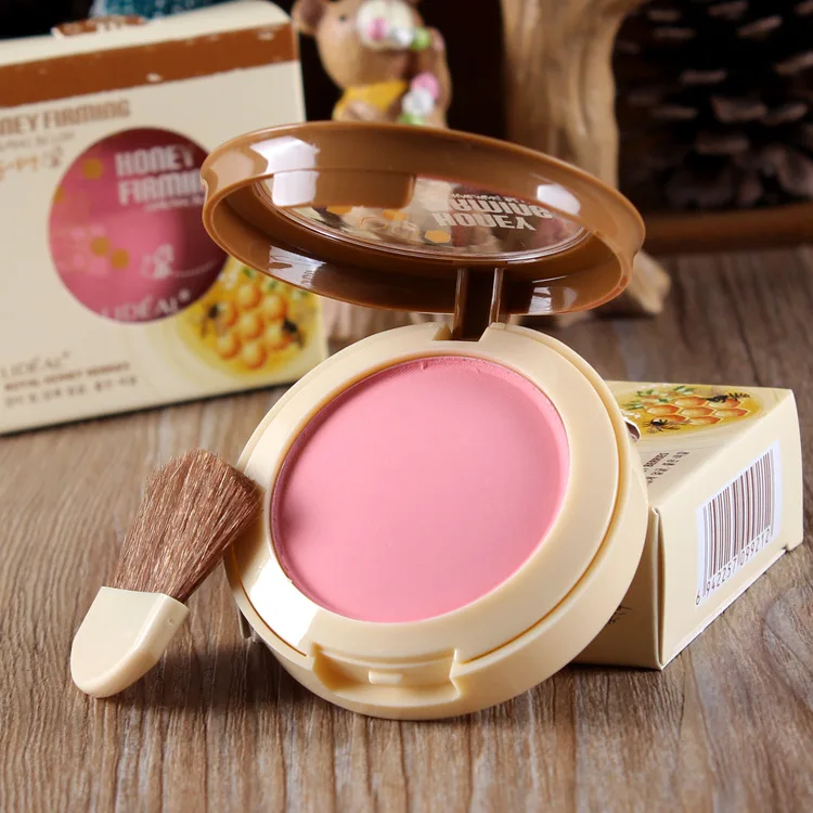 Pro Makeup beauty Face Минеральные румяна медовые запеченные для щек цвета - Цена: 