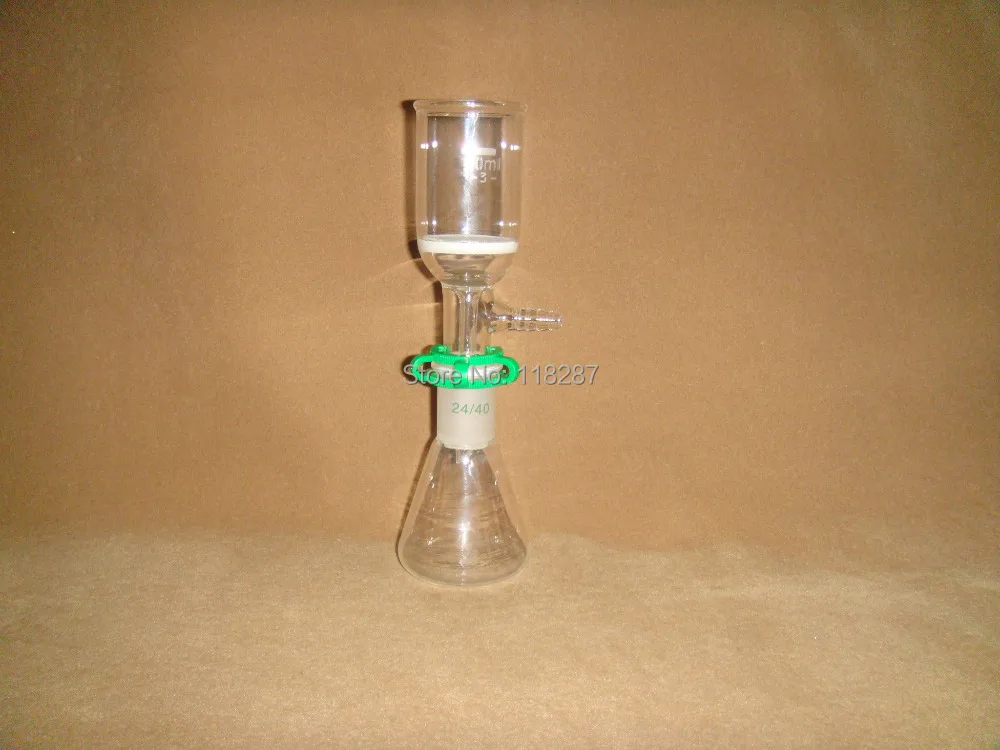 100ML Filtration set[Erlenmeyer Flask+Filter Funnel(3)],Lab glassware