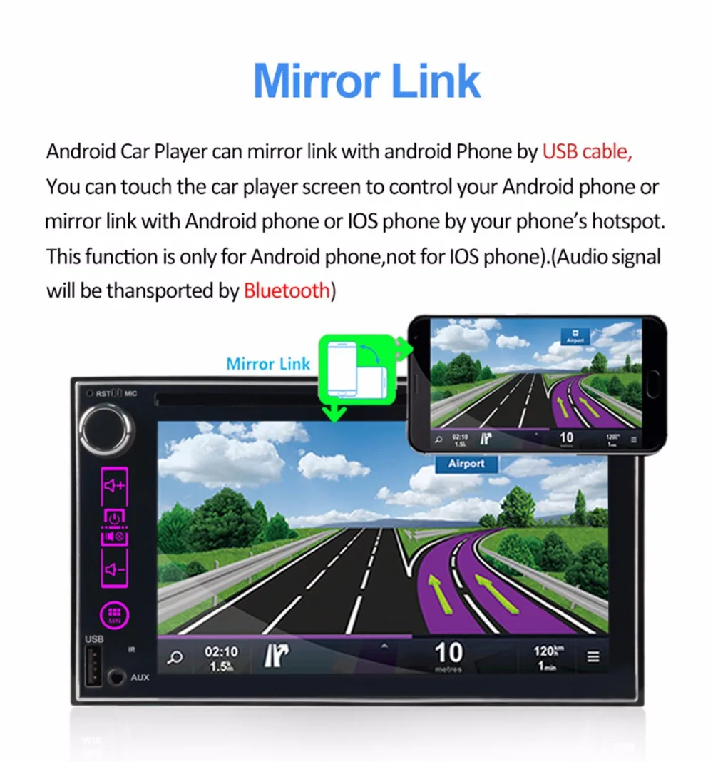 Discount 102*600 Universal Android 6.0 Quad Core Car DVD Player GPS Navigation BT Stereo Radio RDS Audio Video 2Din Double 2 Din Audio 7 Discount 102*600 Universal Android 6.0 Quad Core Car DVD Player GPS Navigation BT Stereo Radio RDS Audio Video 2Din Double 2 Din Audio 7
