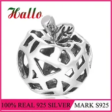 Ювелирные украшения Apple ажурные Подвеска бусина для berloques argent 925 originale браслеты joyas бусины в тибетском стиле