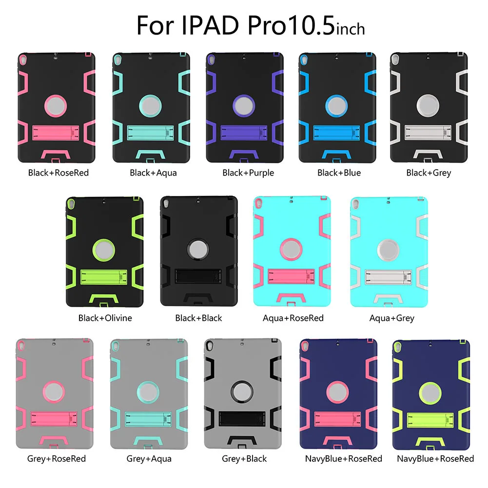 

Fashion Kids Adult Tablet Case With Stand Shockproof Protective Cover For Apple iPad Pro 10.5 Inch XJ66