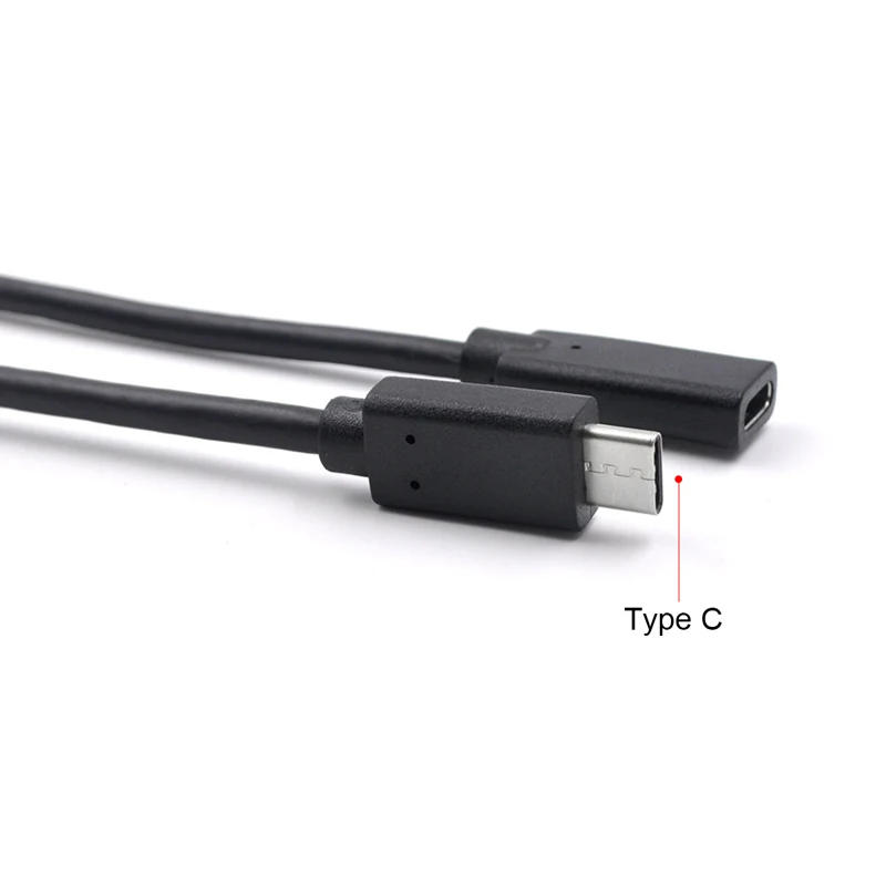 DJI OSMO Карманный полнофункциональный type-C для lightning подключения телефона удлинитель USB кабель для зарядки черный кабель для передачи данных длина 1 м