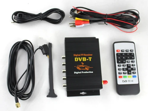 

Car DVB-T Tuner DVB Box Car Digital TV Receiver H.264 MPEG4 Digital SET TOP BOX One Tuner/Antenna for Car DVD GPS Android player