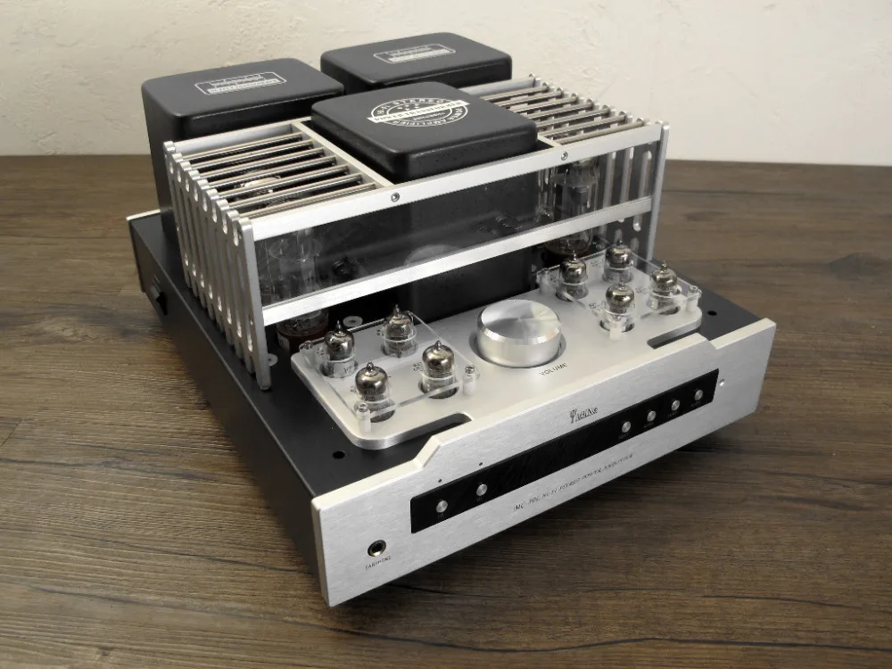 

YAQIN MS-30L EL34 Integrated push pull Tube Amplifier HIFI lamp amp with headphone output remote control