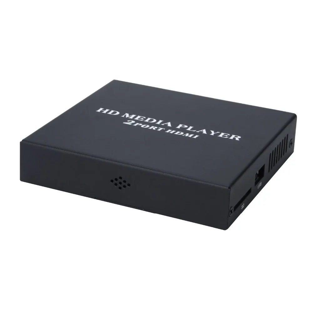 Новинка года JEDX MP026 Full HD 1080P Media Player Центр Мультимедиа Видео плеер с 2xhdmi VGA AV USB SD/MMC ИК пульт дистанционного H.264 MKV