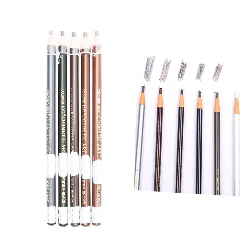 

1818 Pencil Longlasting Brown Eyebrow Pencil Design Cosmetics Makeup Brow Precise Micro Eyebrow Pencil