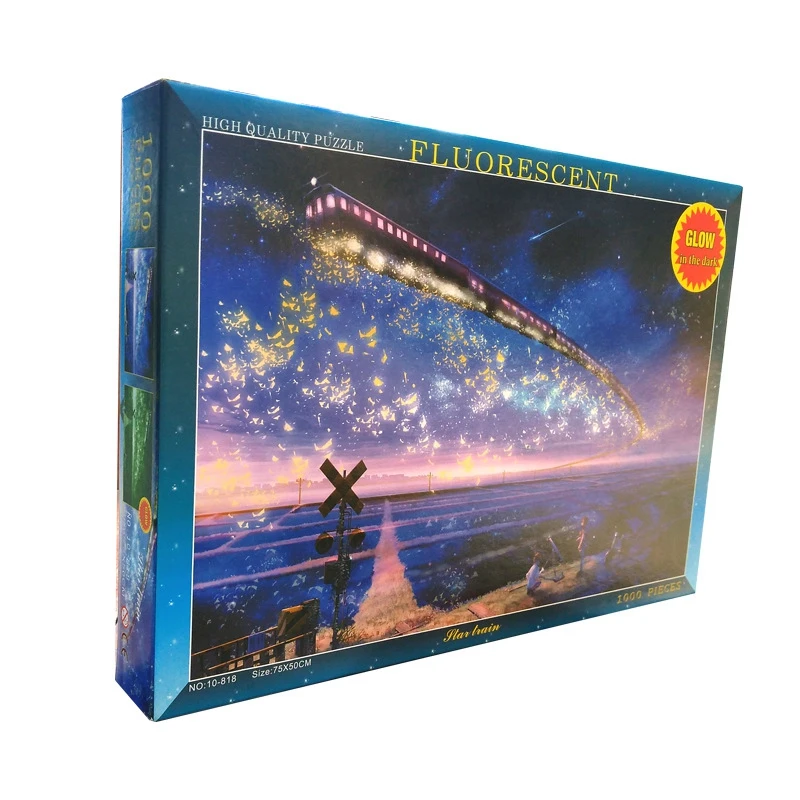 Детская мультяшная деревянная игрушка-пазл мечта Noctiluc Пазл 1000 шт. иллюстрация украшение дома картина головоломки для взрослых