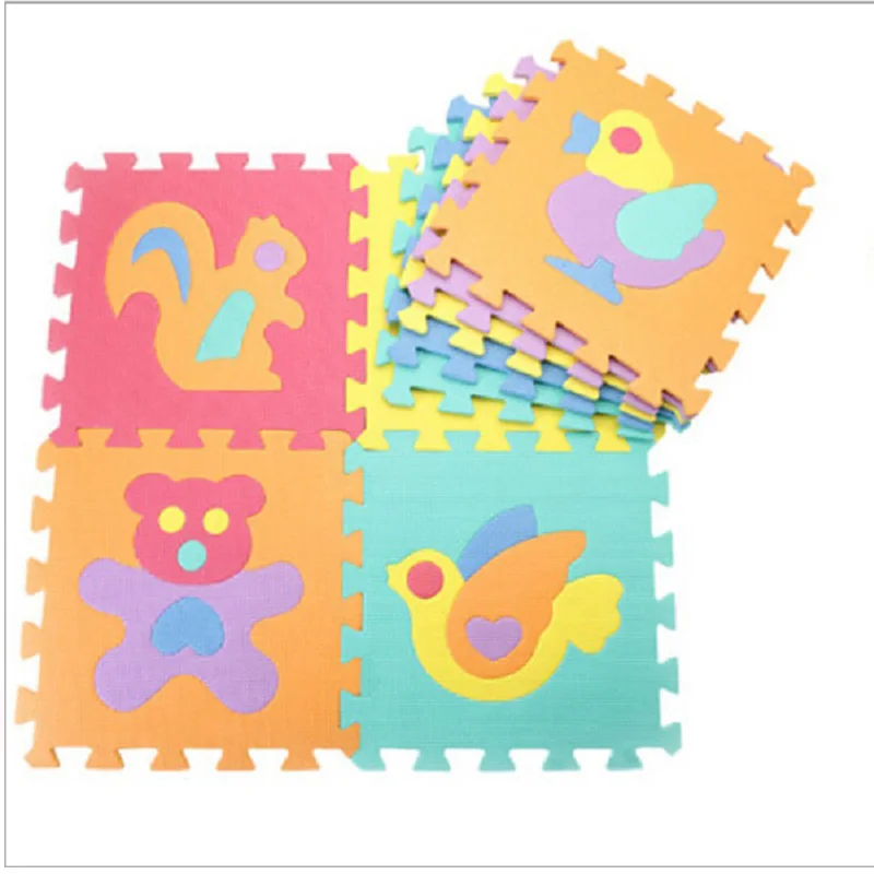 Saleaman kids baby play mat puzzle mats playing carpet developing crawling rugs babies puzzle number/letter/animal/ fruit foam