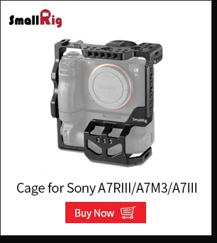 SmallRig A7M3/A7M2 DSLR камера ЖК-экран солнцезащитный козырек для sony A7 A7II A7III A9 серии камеры s 2215