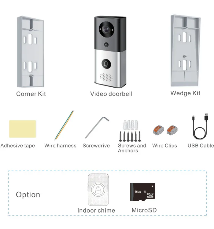 Умный IP видеодомофон Wi-Fi видеодомофон дверной звонок wifi дверной Звонок камера для квартиры ИК сигнализация беспроводная камера безопасности