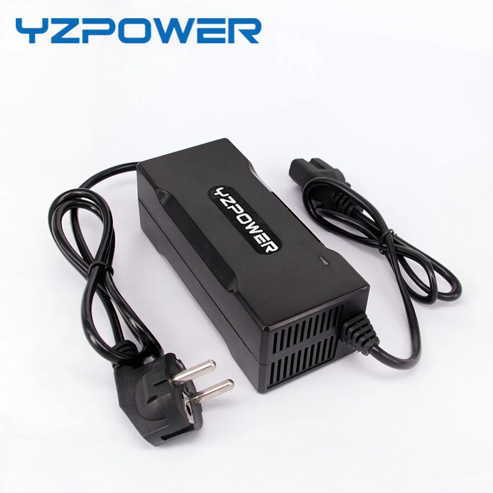 YZPOWER DC Порты и разъёмы 29,2 В 3A/4A Зарядное устройство 29,2 В LiFePO4 Батарея Зарядное устройство для 24 В LFP Батарея pack