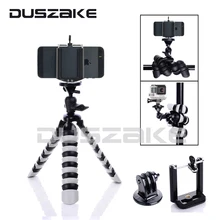 Гибкая мини телефон стенд Мобильный штатив Гибкая Осьминог 2-в-1 Gorillapod 8 “для iPhone 7 GoPro Hero 5 Canon Sony SJCAM Камера