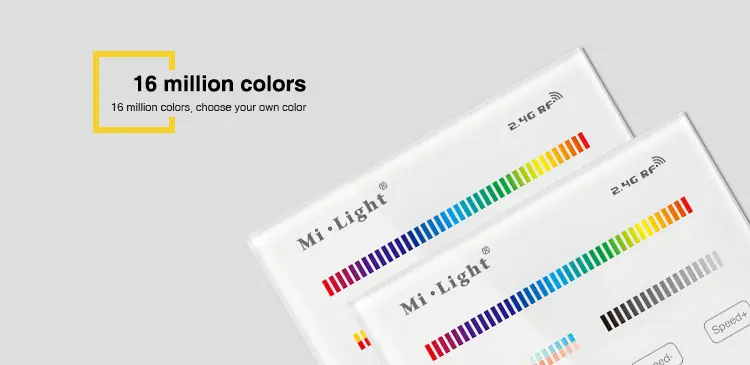 2,4G Беспроводной Milight T1/T2/T3/T4/B0/B1/B2/B3/B4/B8 яркость/CT/RGB/RGBW/RGB+ CCT светодиодная Smart Панель дистанционный регулятор линейного светильника