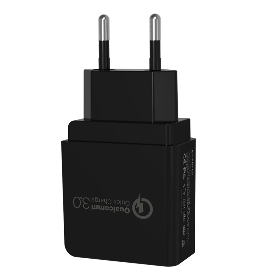 Universal EU Portable Fast Charging Travel Quick Charge For iPhone X 8 Samsung Xiaomi Huawei Sony QC 2.0 3.0 USB Charger Adapter (9)