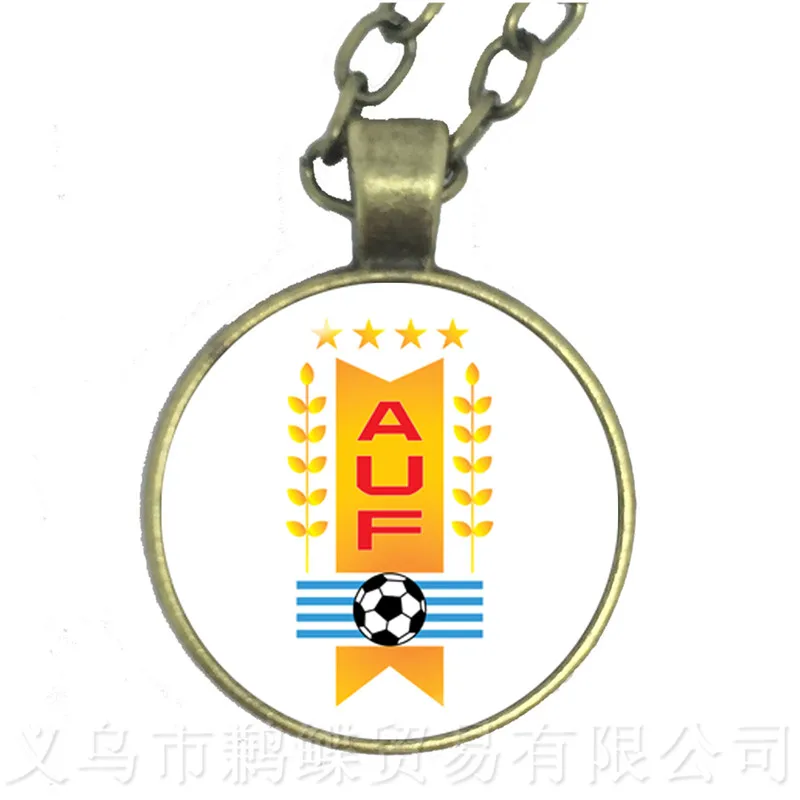 Uruguay Spain Football Team LOGO Abudhabi Waka Necklace 2018 Titan Cup Mascot Logo Fans Souvenir | Украшения и аксессуары