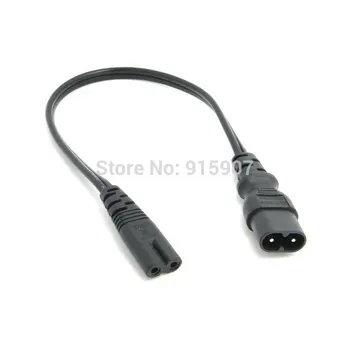 

Chenyang 30cm IEC 60320 C8 Plug to C7 Receptacle Male to Female Extension Power Supply Main Adapter Cable