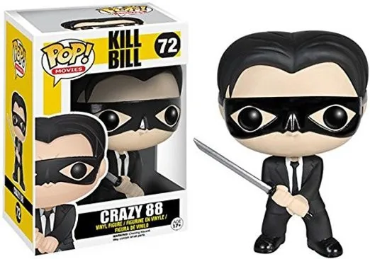 Original Funko pop Movies: Kill Bill – Crazy 88 Vinyl Action Figure Collectible Model Toy with Original box