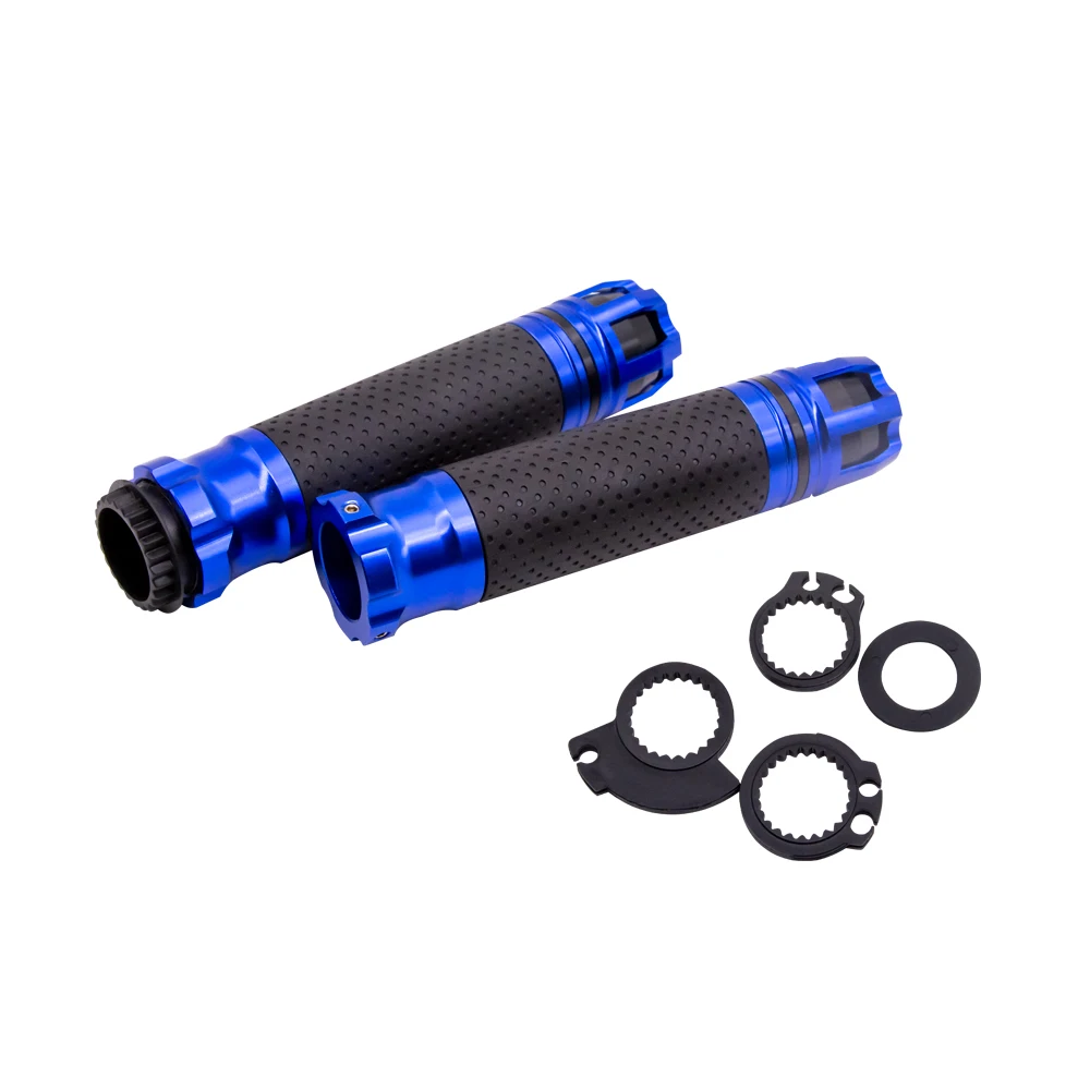 Glowtec Универсальный 7/8 ''22 мм CNC рукоятки для мотоциклов гоночного руля ручка для KTM Honda kawasaki Yamaha Suzuki Ducati Hyosu