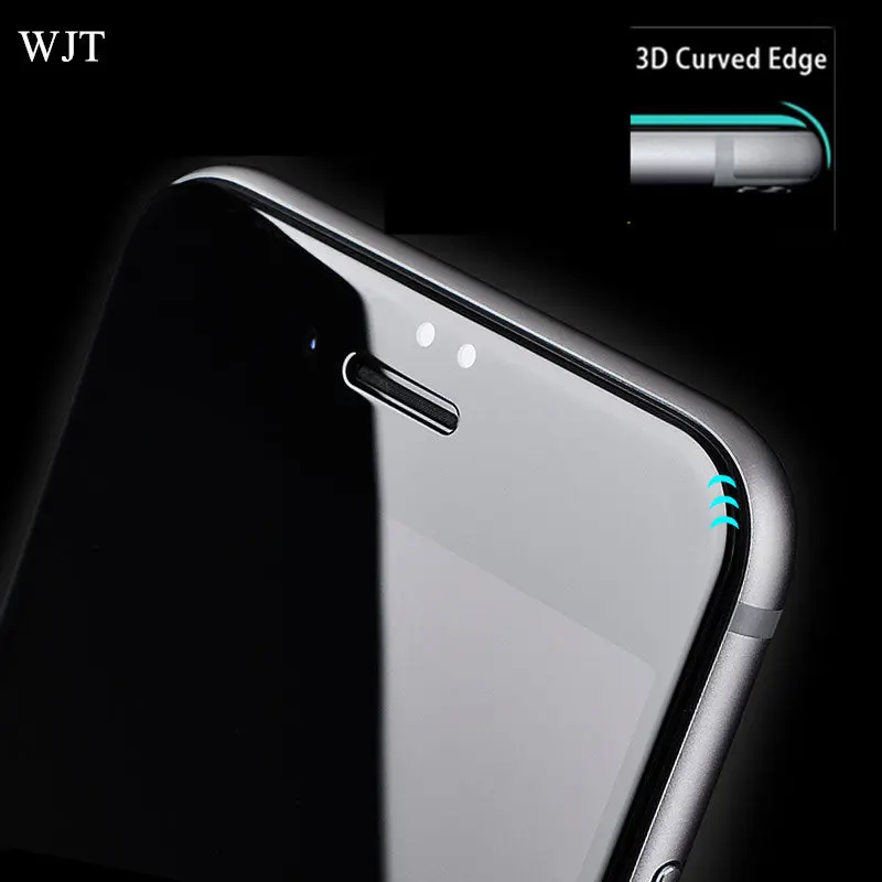 3D полное покрытие закаленное стекло для iPhone 6 6s 7 Plus защитная пленка Sklo Funda X pelicula de