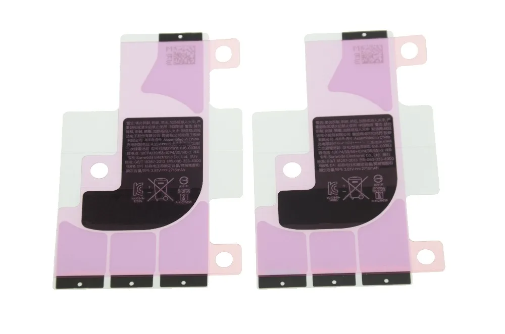 5 шт. подлинный антистатический держатель батареи клейкие ленты для iPhone X Клей для ремонтных работ