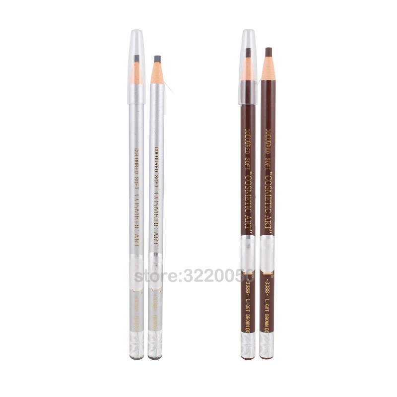 Lápis à Prova Cosméticos para Maquiagem Ferramenta de Beleza Microblading Sobrancelha Dwaterproof Água Sombras Matiz Caneta Natural 5 Cor 6 sombras cosméticos para maquiagem matiz microblading caneta