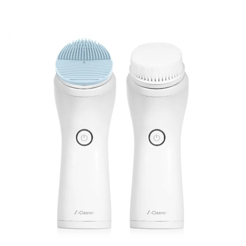 F62Y Sonic Vibration Cleansing Brush Electric Rotating Facial Cleansing Brush USB Deep Pore Cleaning Skin Care Tool Beauty