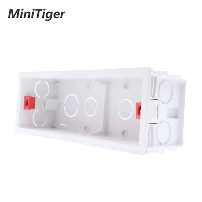Minitiger белый/красный цветной монтажный ящик внутренняя кассета 186 мм* 67,5 мм* 50 мм для 197 мм* 72 мм Стандартный сенсорный переключатель и USB разъем