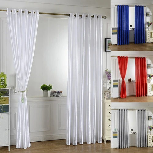 draped shade curtain
