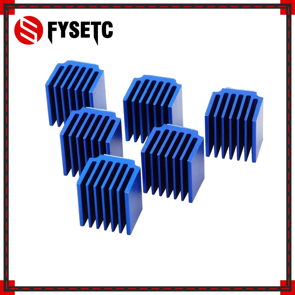 XIANYUNDIAN 4pcs Blue Heatsinks Cooler Aluminum 151413mm with Adhesive for Cooling Raspberry Pi 3/2 Model B LV8729/TMC2100 Repair Parts XIANYUNDIAN 4pcs Blue Heatsinks Cooler Aluminum 151413mm with Adhesive for Cooling Raspberry Pi 3/2 Model B LV8729/TMC2100 Repair Parts