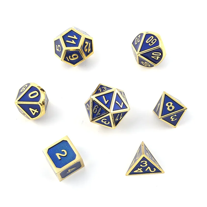 Dobbelstenen многогранный интерессант Металические Подземелья и Драконы Tafel игры
