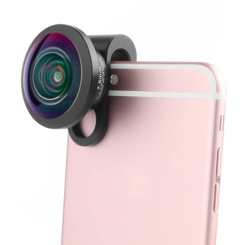 

New Full Screen Mobile Phone Lens 238 Degree Stereoscopic Photo Camera Lens 7.5mm Angle Field