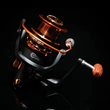 WALK FISH спиннинговая рыболовная Катушка 12BB+ 1 подшипниковые шарики 500-9000 серии спиннинговая Катушка лодка рок рыболовное колесо рыболовные снасти