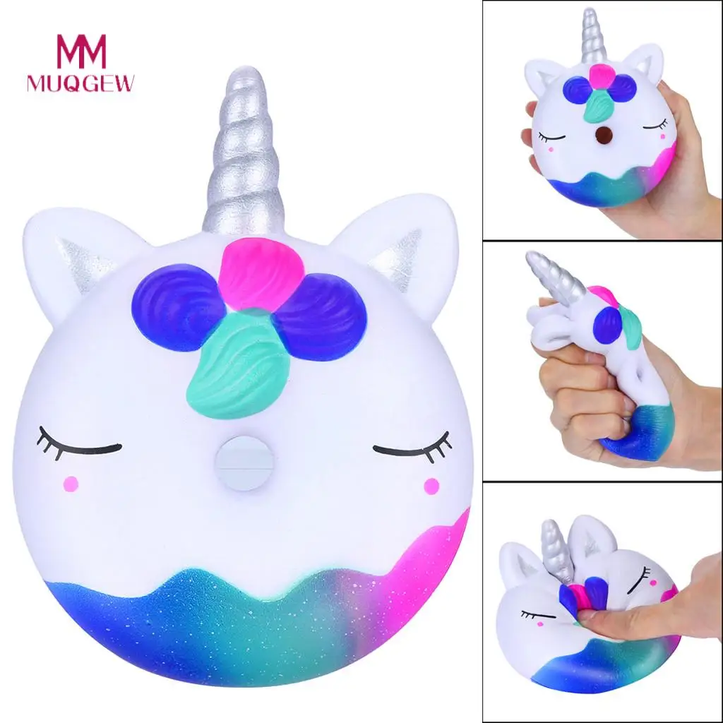 Грейпж Leuke Kawaii Galaxy мягкий пончик супер медленно поднимающаяся декомпрессионная игрушка ароматизированные игрушки для снятия стресса