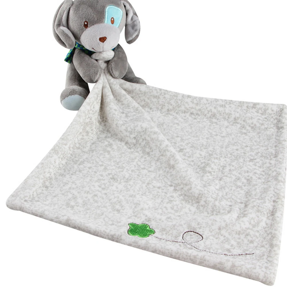 Красивый детский для малышей Детское стеганое одеяло моющееся защитное покрывало мягкий Пеленальный От 0 до 1 года с рисунком собаки оленя слона
