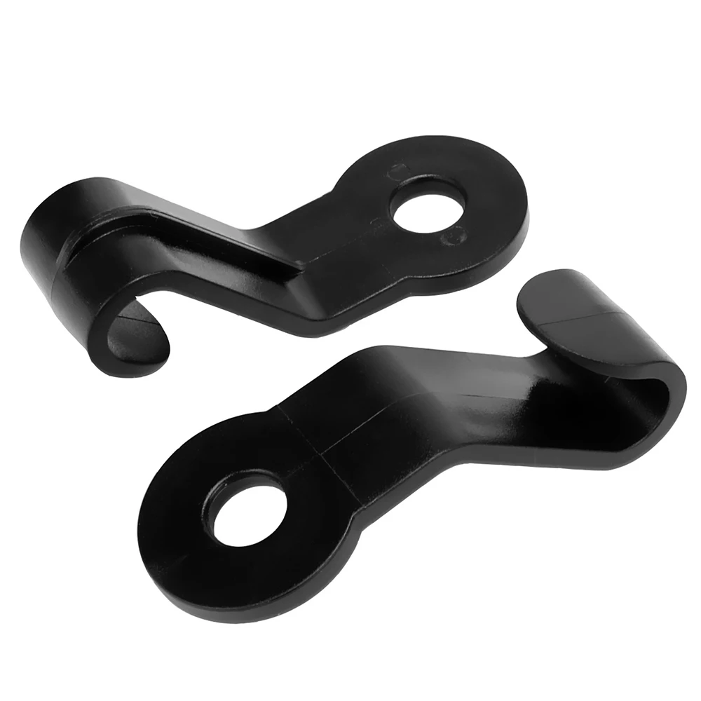 YOSOLO 2pcs Car Hanger Holder Hook for Bag Back Seat Headrest Organizer Car Clips Auto Fastener Clip