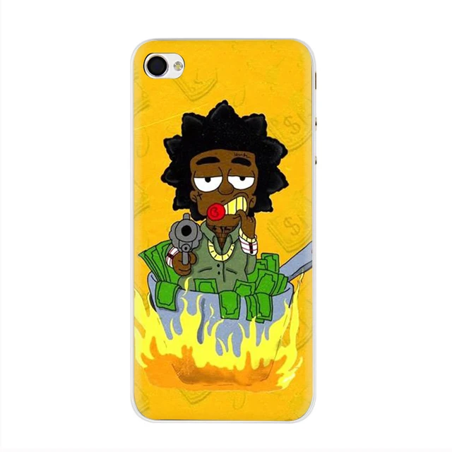Kodak Black Rapper Hard phone Cover case for iPhone 5 5S 6 6s 7 8 plus