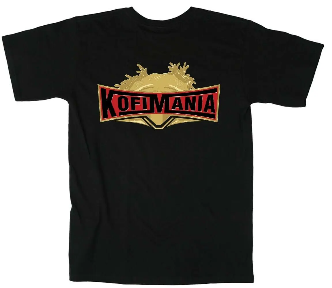 Кофи kingston Wrestlemania &quotKofiMania&quot футболка на новый день | Мужская одежда
