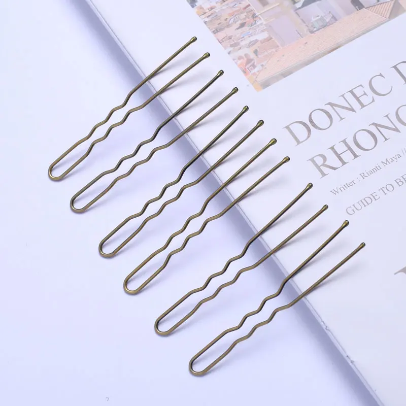 40 шт., 6 см, u-образные заколки для волос, заколки для женщин, девушек ...