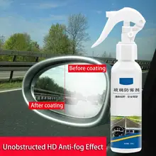 120 мл долговечное автомобильное лобовое стекло покрытие анти-туман агент зима Авто заднего вида для автомобиля уход за ветровым стеклом высокое качество