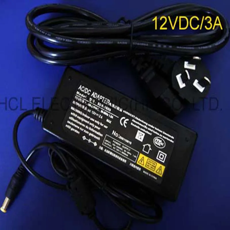 high quality ac100 240v to dc12v 3a converter adapter switching power supply charger for led strips free shipping 5pcs lot High quality AC100-240V to DC12V 3A Converter Adapter Switching Power Supply Charger For LED Strips free shipping 1pcs/lot