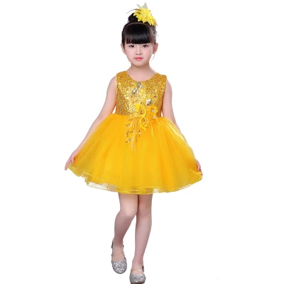 girls yellow Новейшее балетное танцевальное платье для мальчиков и девочек, профессиональное балетное платье-пачка, костюмы с лебедем и озером, детское балетное трико, платье для выступлений - Цвет: girls yellow