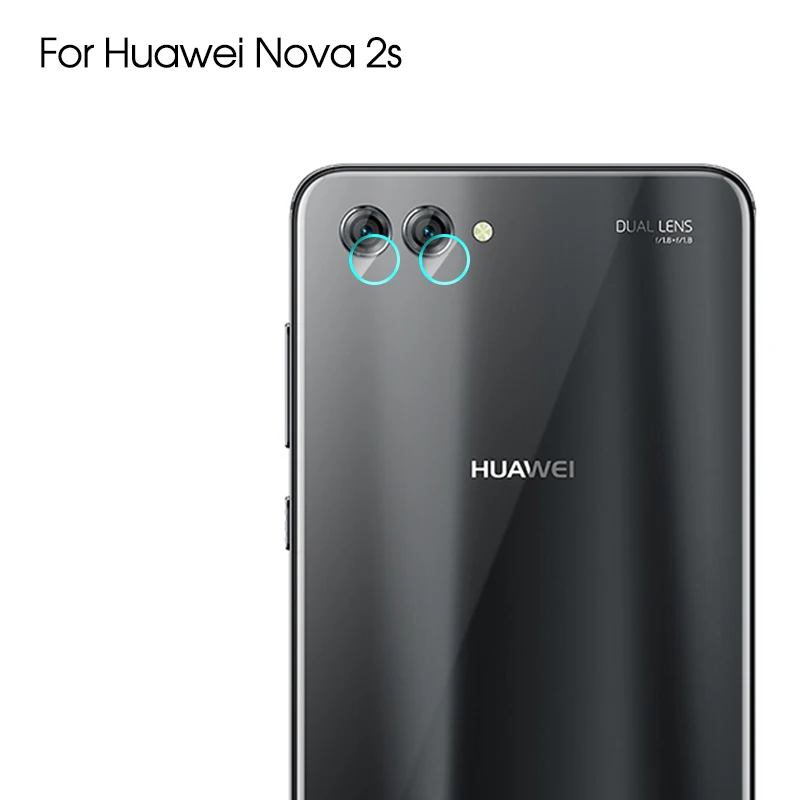 2 шт. Защитная пленка для задней камеры для huawei Nova 3 3i 3e, объектив для телефона, закаленное стекло для huawei Nova 2i 2S - Цвет: For Nova 2S