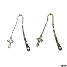 Прямая поставка и закладки в виде креста Ретро светящиеся изысканные металлические закладки с изображением Солнца и Луны звезд флуоресцентные металлические закладки 3 июня