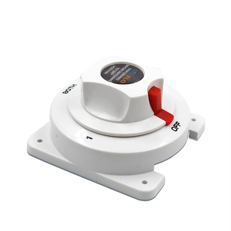 

6V/12V/24V/32V Dual Marine Battery Switch Selector for Boat RV Replaces Guest Perko 4 Position For Marine Boat Camper Vehicles