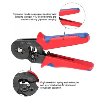 

Universal Crimper Plier Aluminum alloy Hand-held removal tool Set Self-adjustable Ratchat Wire Crimping Tool keys