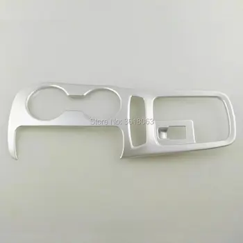 

For Chevrolet Cruze 2017 2018 Total Gear Shift Box Overall Frame Cover Water Cup Panel Trim Chrome Sticker Car styling Accessory