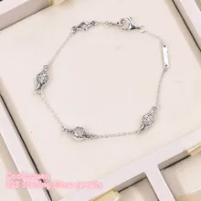 Стерлингового серебра 925 Современный браслет LovePods, прозрачные CZ браслеты для женщин Оригинальные ювелирные аксессуары