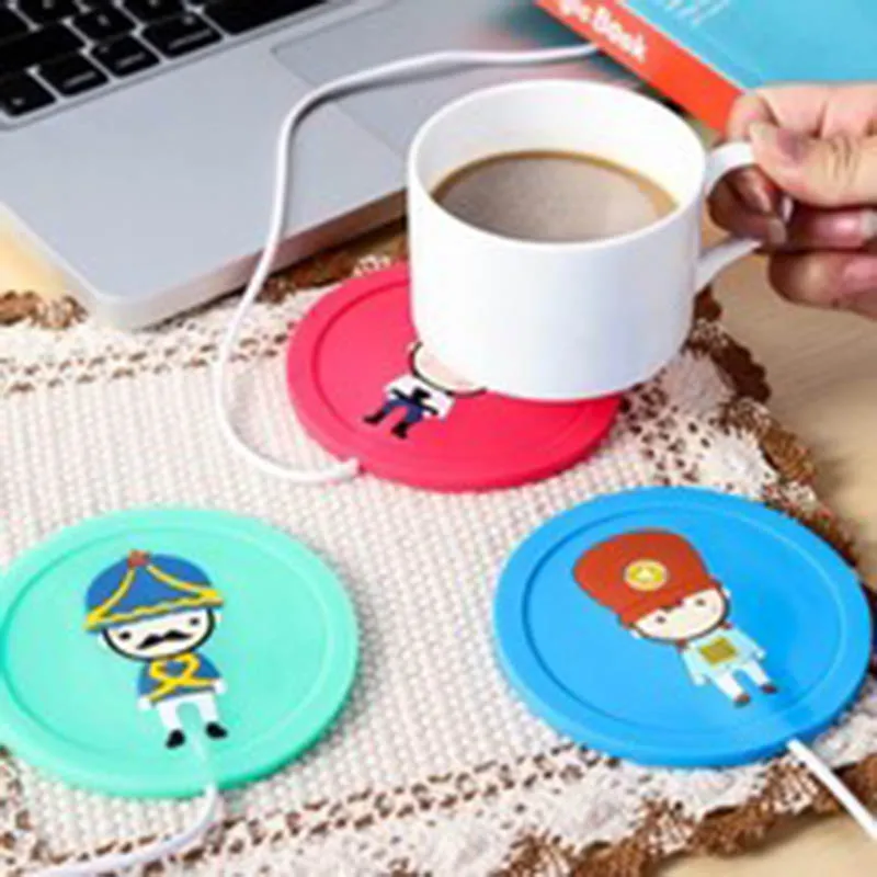 Горячая USB мощная офисная чашка для чая кофе кружка грелка с подогревом коврик
